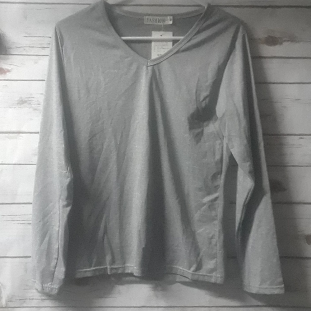 Fashion Silver/Gray Shirt